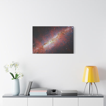 M82, Satin Canvas, Stretched