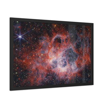 NGC 604, Hand Crafted Wooden Framed Poster