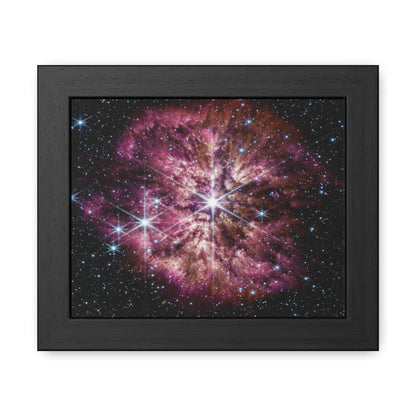 Prelude to Supernova, Hand Crafted Wooden Framed Poster