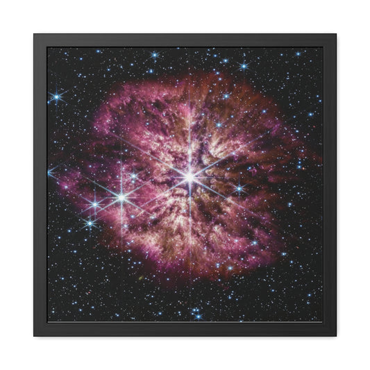 Prelude to Supernova, Hand Crafted Wooden Framed Poster