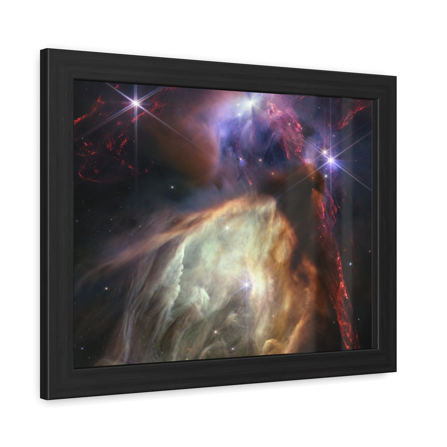 Rho Ophiuchi, Hand Crafted Wooden Framed Poster