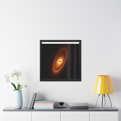 Fomalhaut Dusty Debris Disk, Hand Crafted Wooden Framed