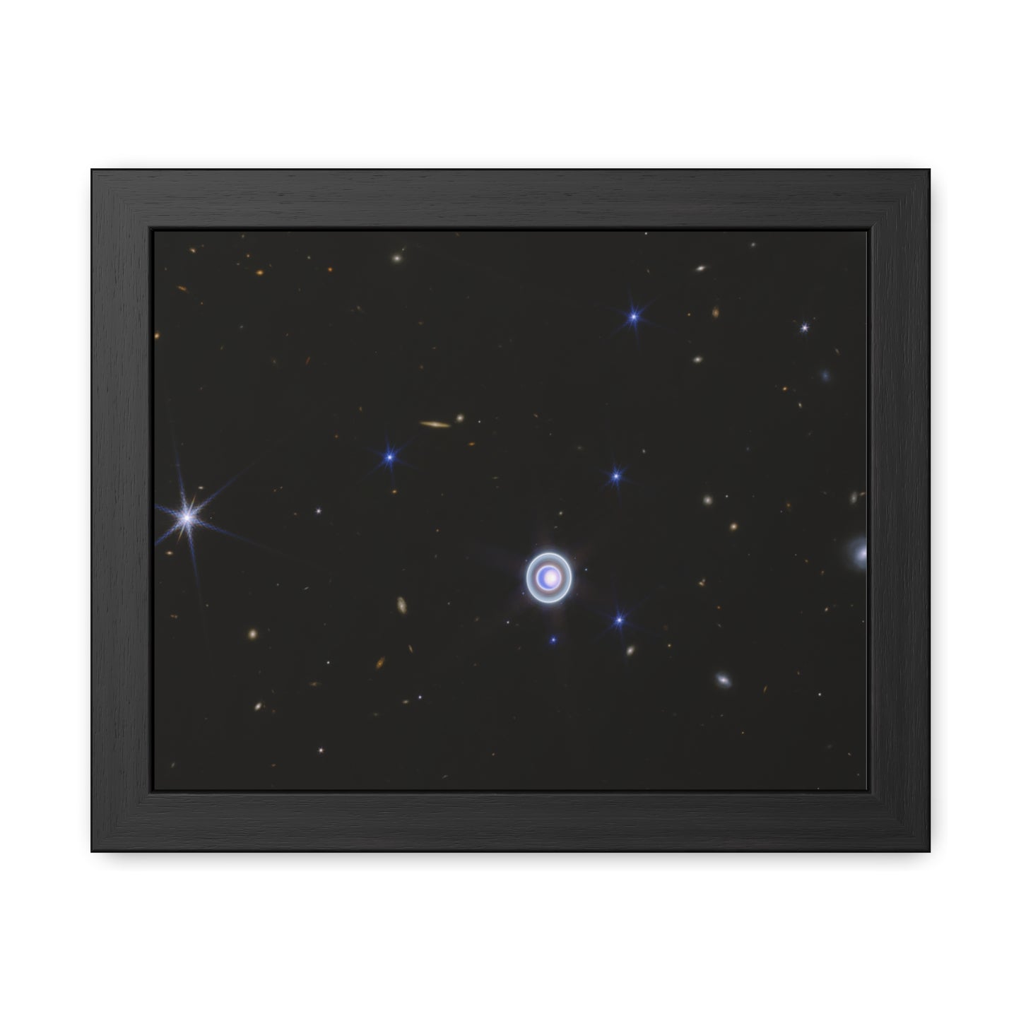 Uranus Wide, Hand Crafted Wooden Framed Poster