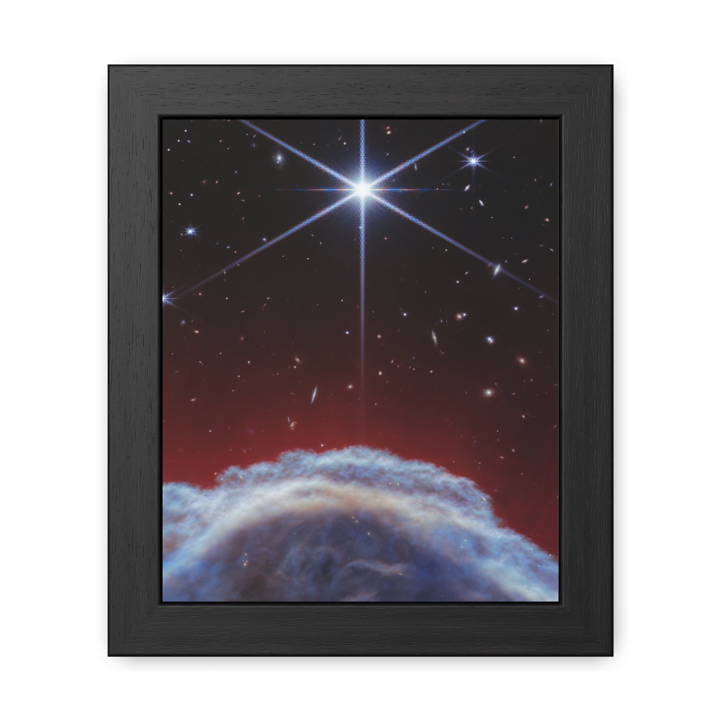 Horsehead Nebula, Hand Crafted Wooden Framed Poster