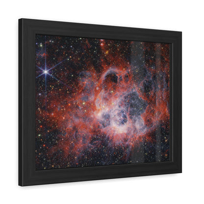 NGC 604, Hand Crafted Wooden Framed Poster