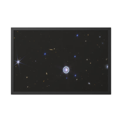 Uranus Wide, Hand Crafted Wooden Framed Poster