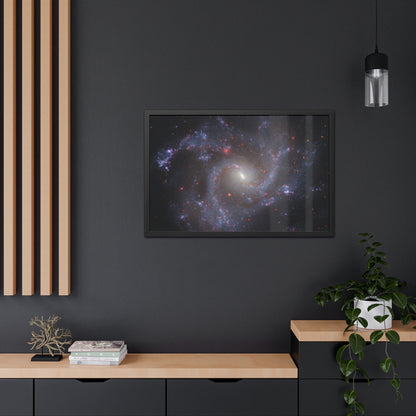 NGC 5468, Hand Crafted Wooden Framed Poster