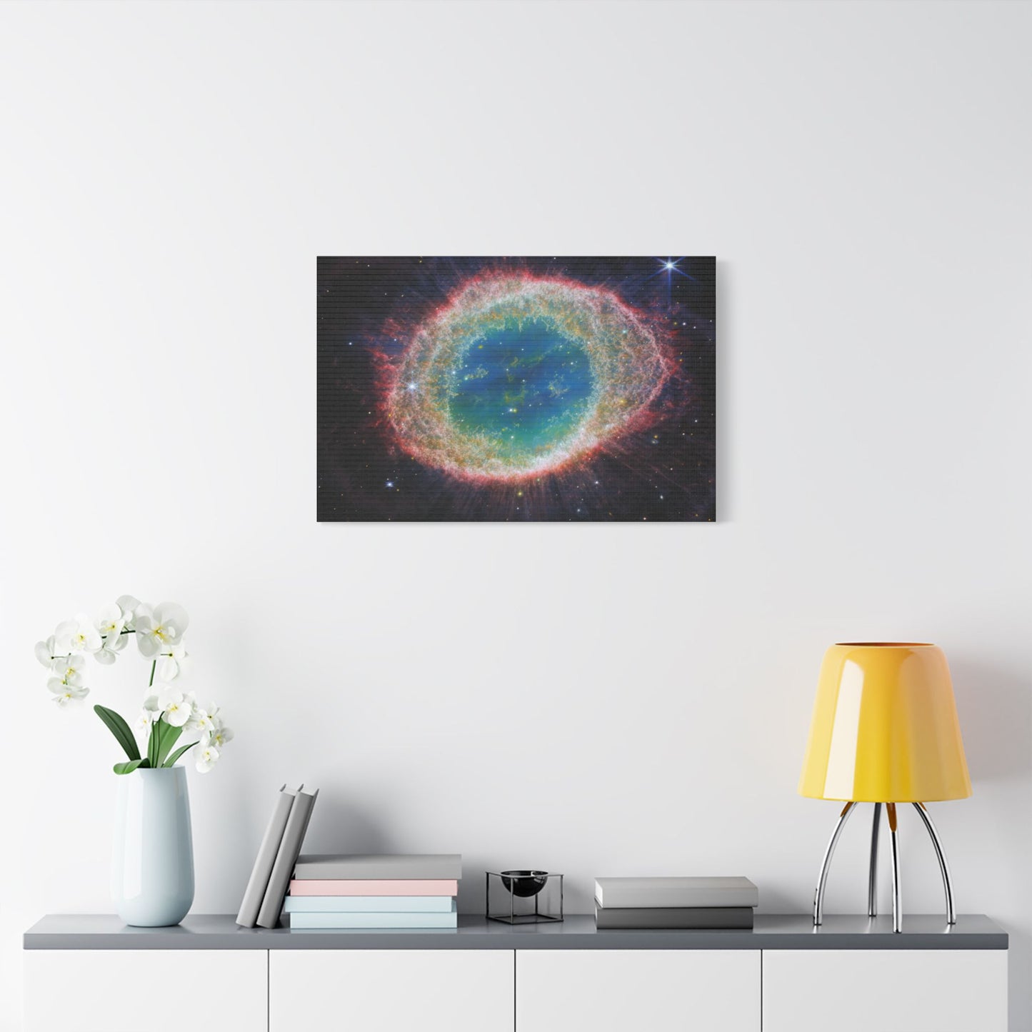 Ring Nebula, Satin Canvas, Stretched