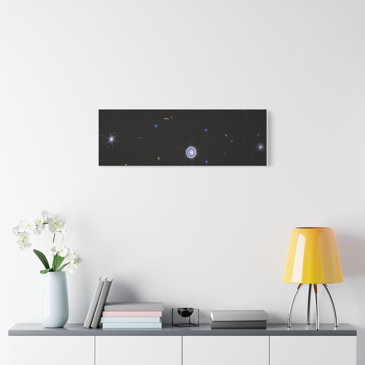 Uranus Wide, Satin Canvas, Stretched