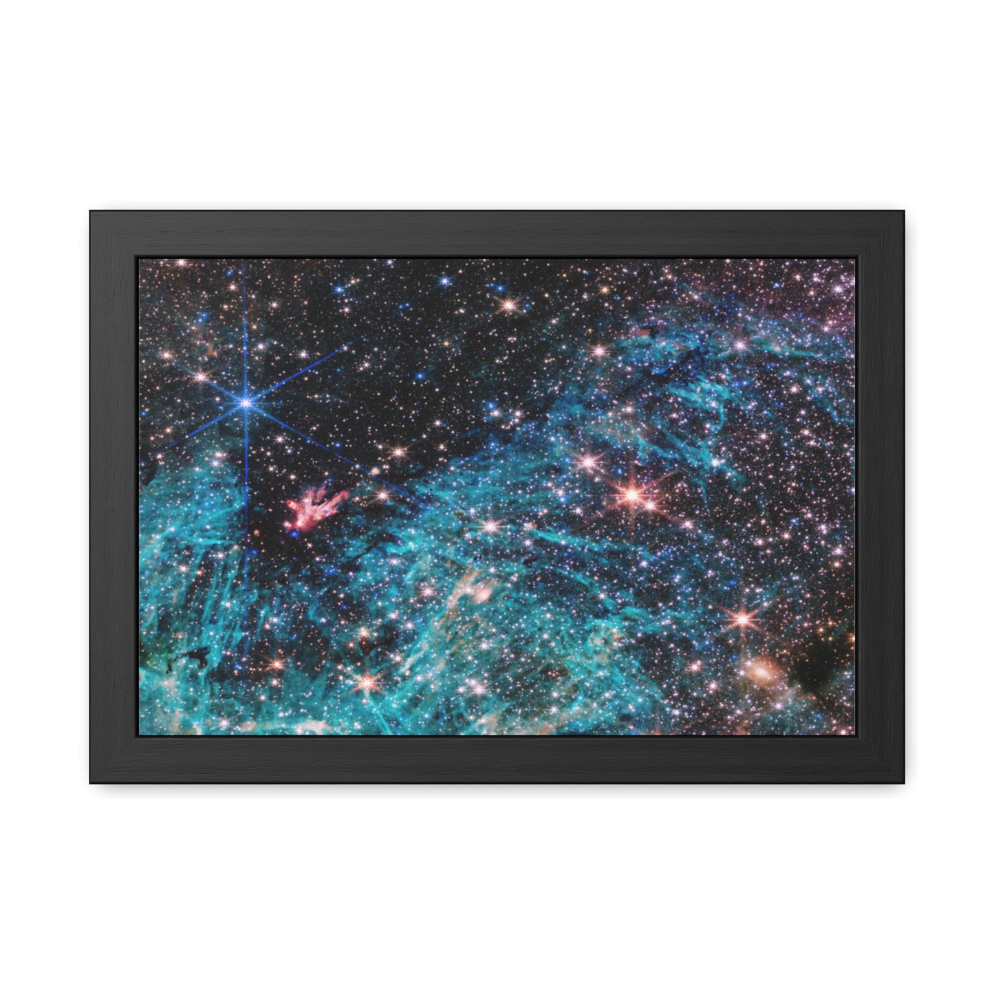 Sagittarius C, Hand Crafted Wooden Framed Poster