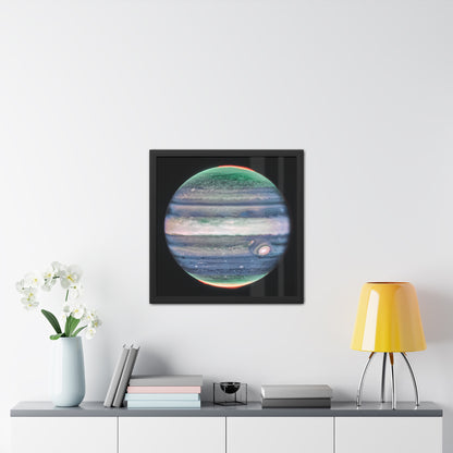 Jupiter, Hand Crafted Wooden Framed Poster