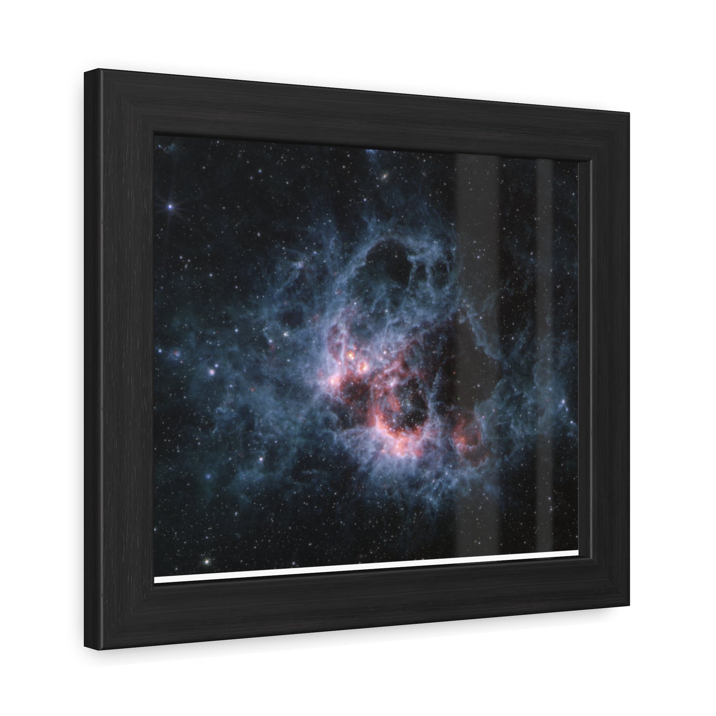 NGC 604 (MIRI Image), Hand Crafted Wooden Framed Poster