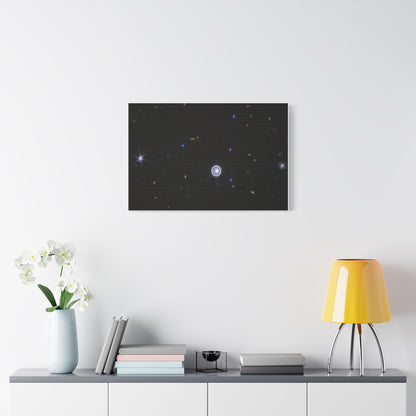 Uranus Wide, Satin Canvas, Stretched