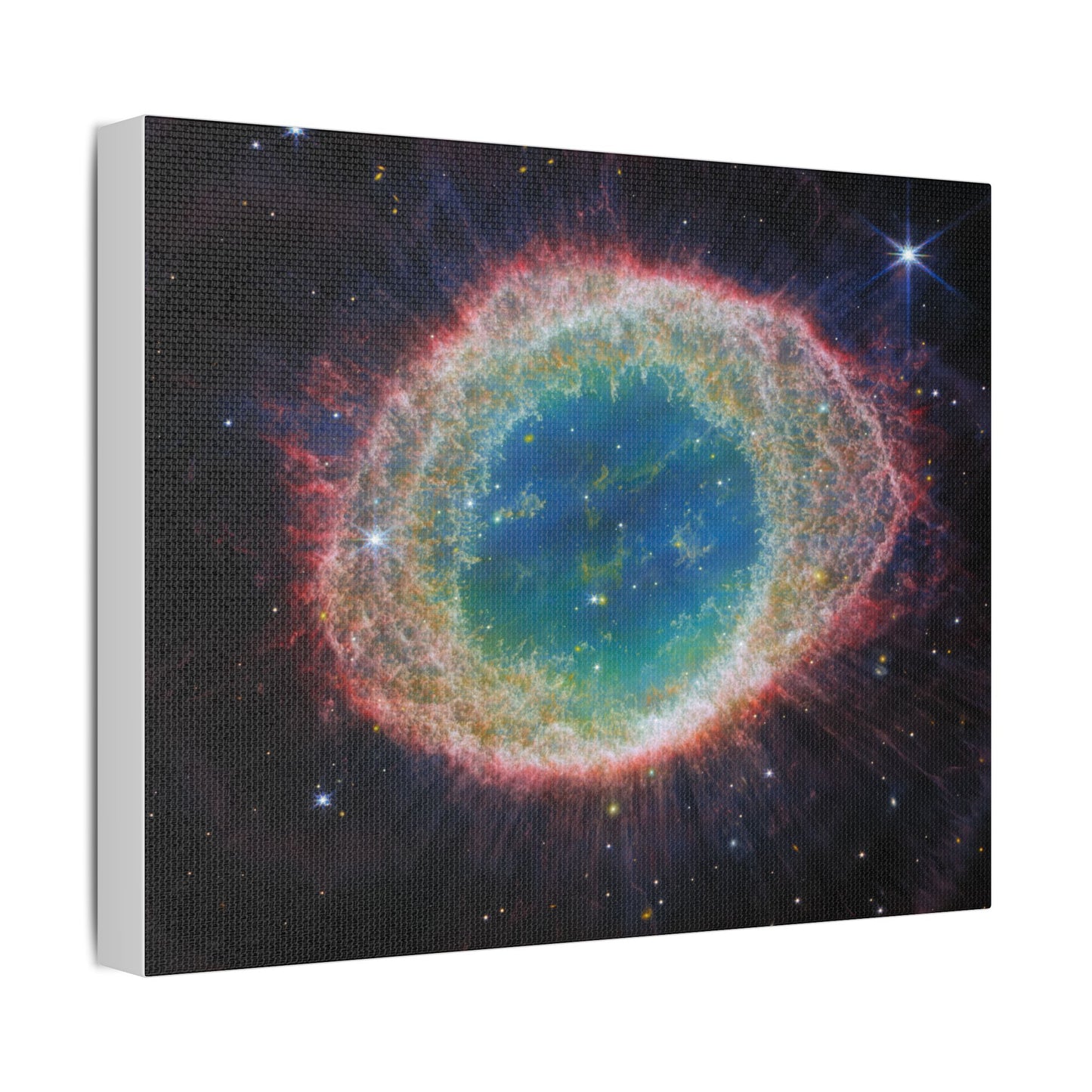 Ring Nebula, Satin Canvas, Stretched