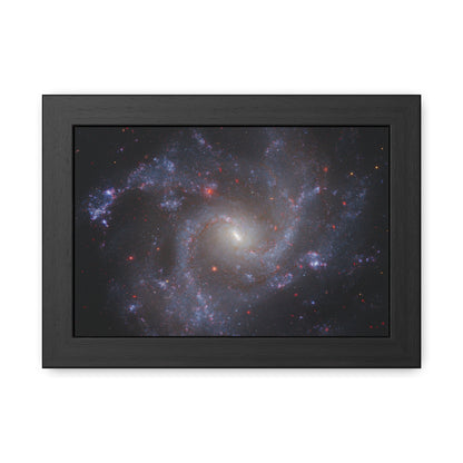 NGC 5468, Hand Crafted Wooden Framed Poster