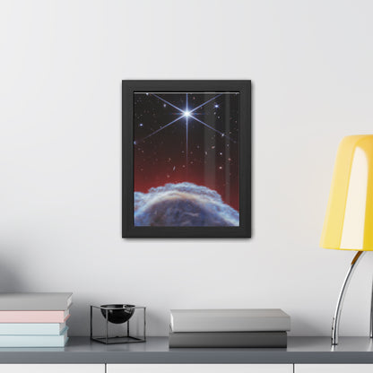 Horsehead Nebula, Hand Crafted Wooden Framed Poster