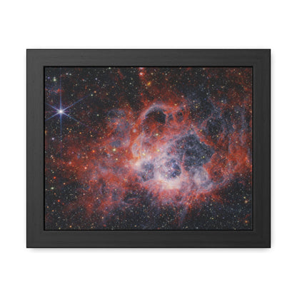 NGC 604, Hand Crafted Wooden Framed Poster