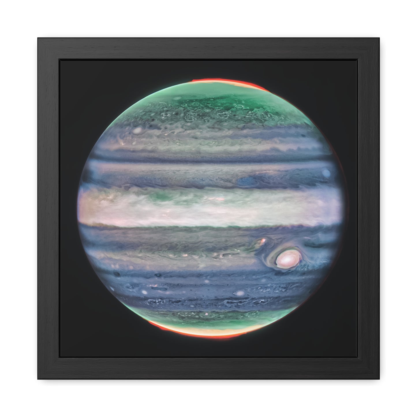 Jupiter, Hand Crafted Wooden Framed Poster