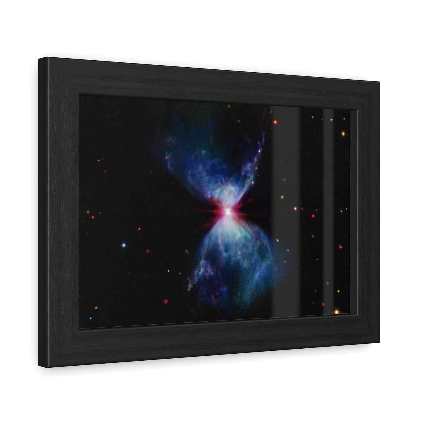 L1527 and Protostar, Hand Crafted Wooden Framed Poster