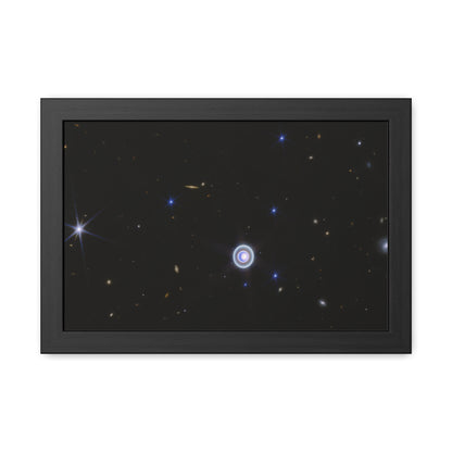 Uranus Wide, Hand Crafted Wooden Framed Poster