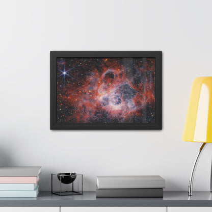 NGC 604, Hand Crafted Wooden Framed Poster