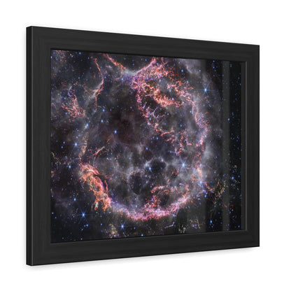 Cassiopeia A, Hand Crafted Wooden Framed Poster