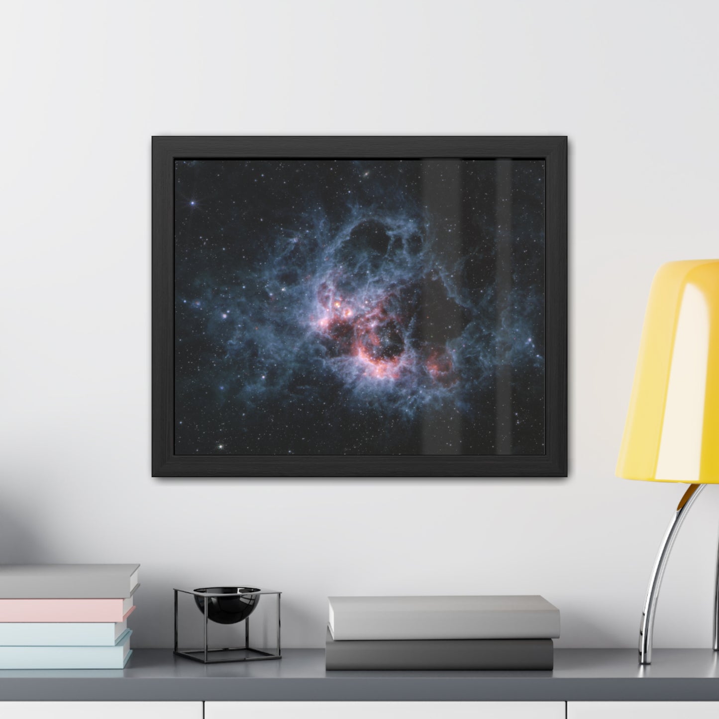 NGC 604 (MIRI Image), Hand Crafted Wooden Framed Poster