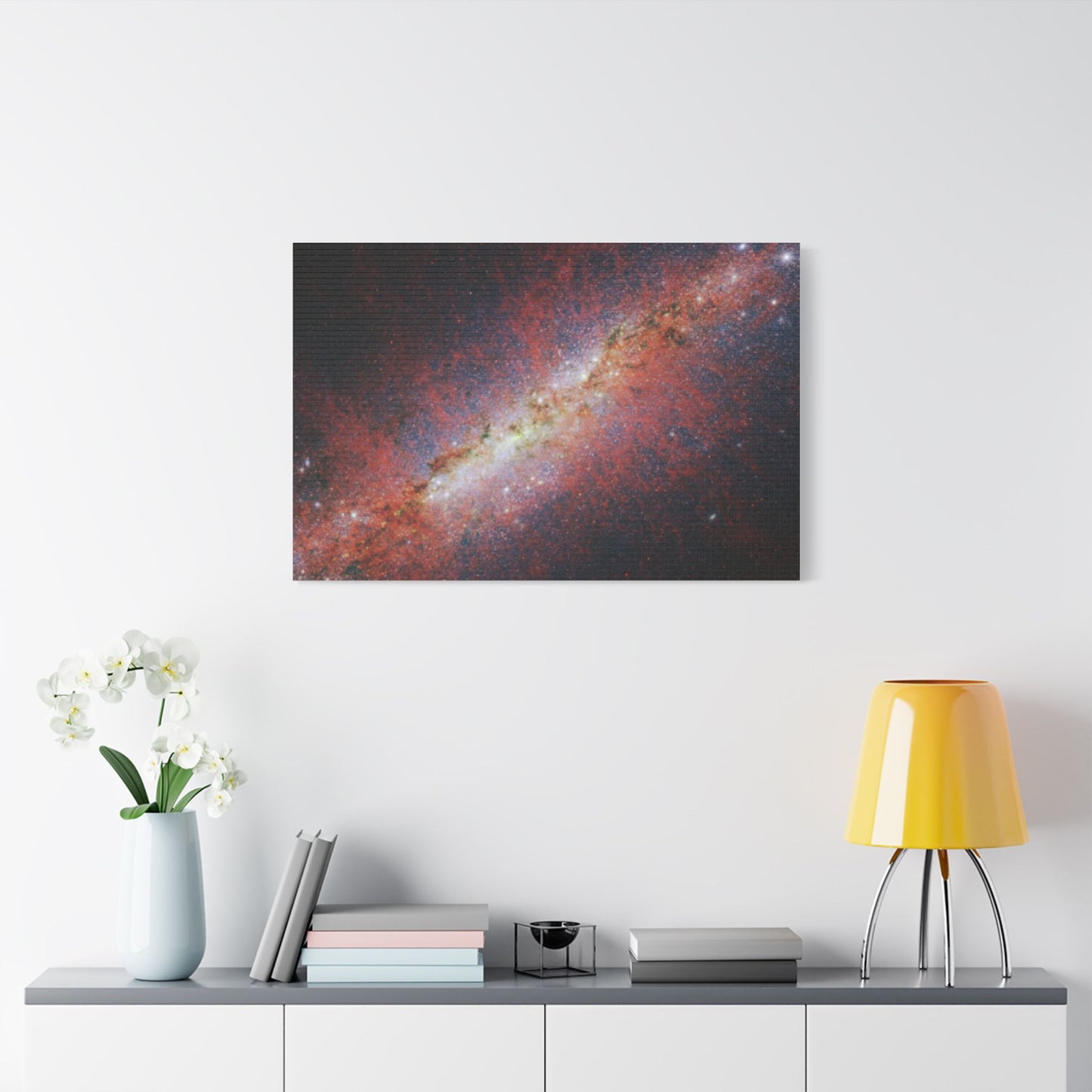 M82, Satin Canvas, Stretched