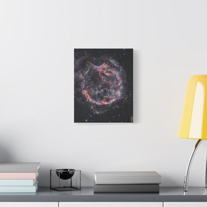 Cassiopeia A, Satin Canvas, Stretched