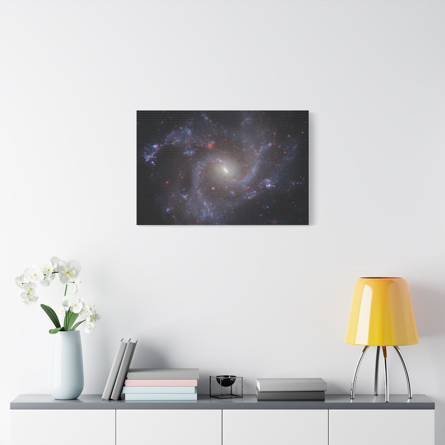 NGC 5468, Satin Canvas, Stretched