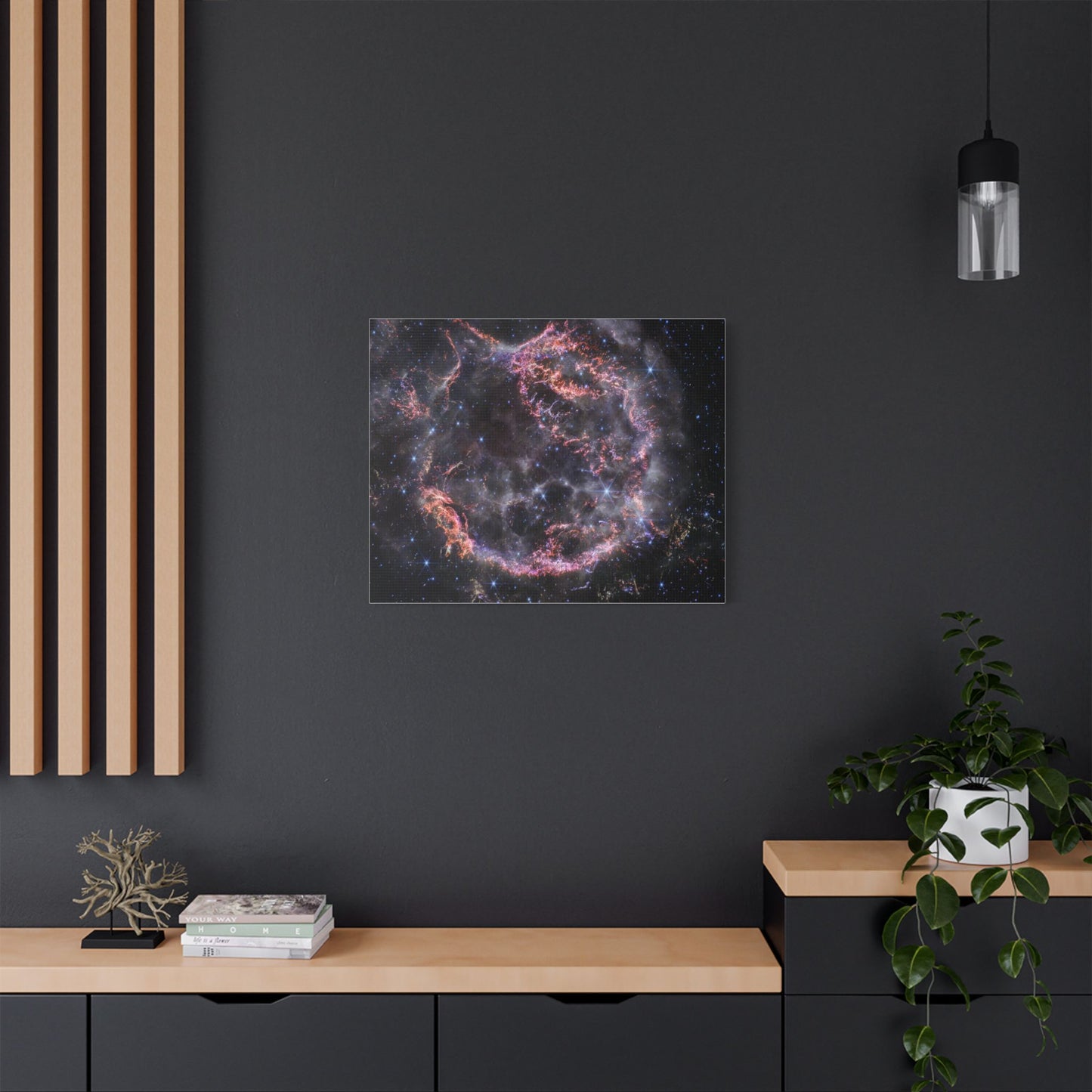 Cassiopeia A, Satin Canvas, Stretched