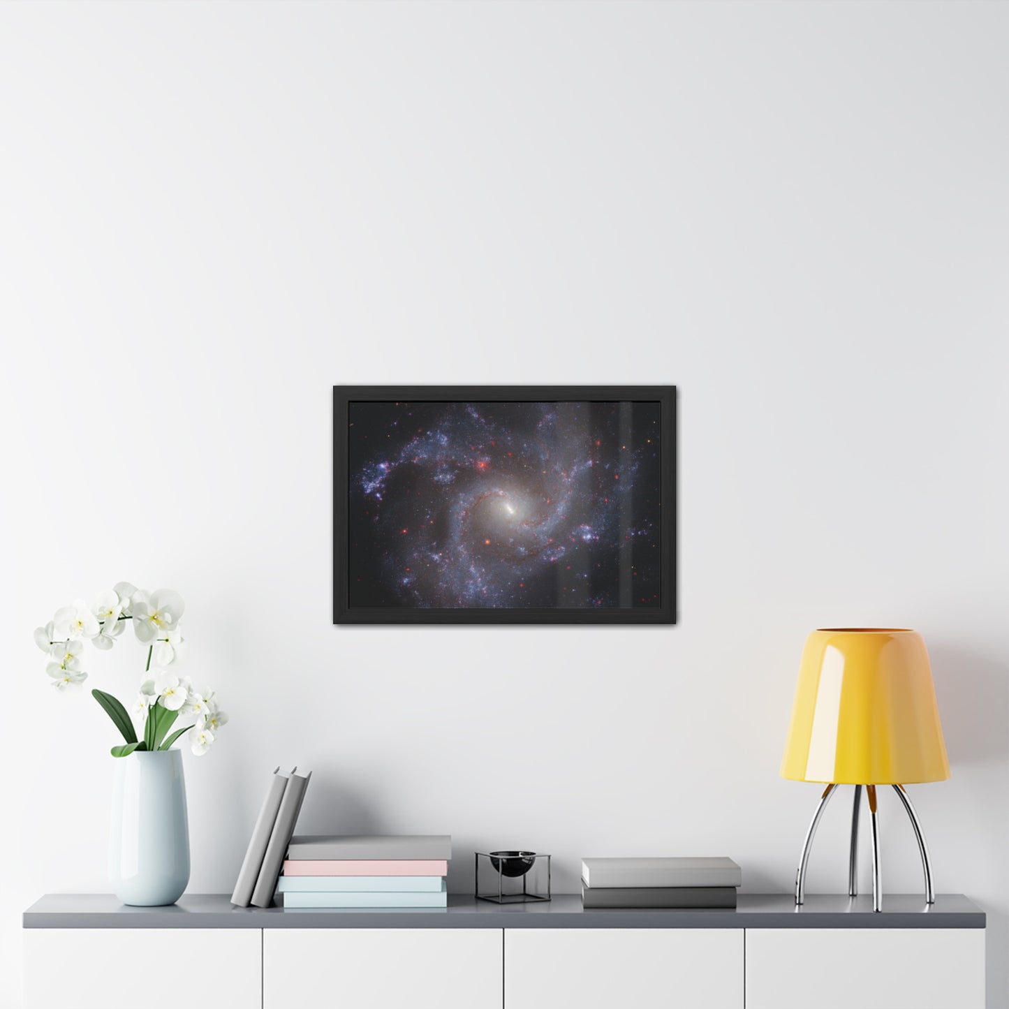 NGC 5468, Hand Crafted Wooden Framed Poster