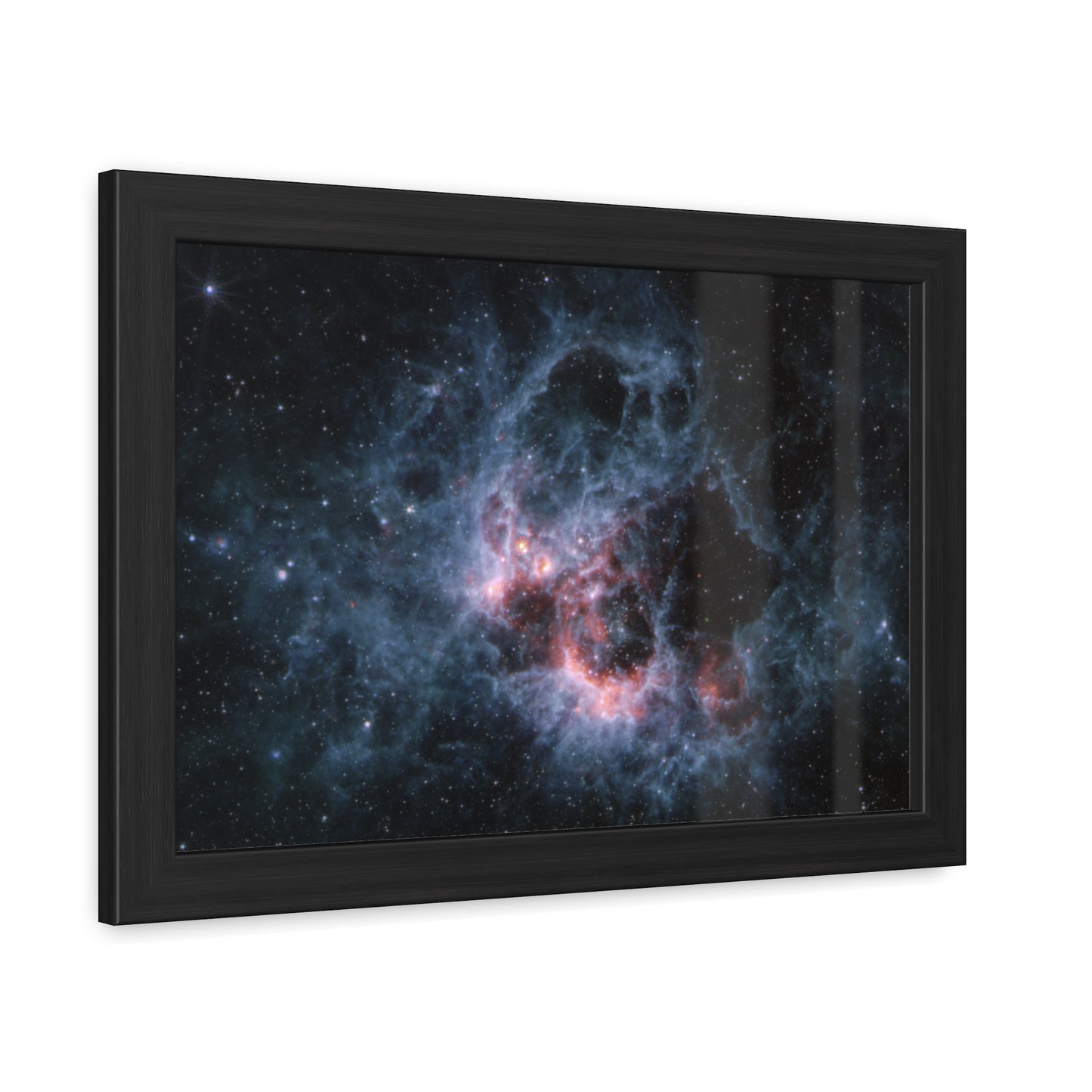 NGC 604 (MIRI Image), Hand Crafted Wooden Framed Poster