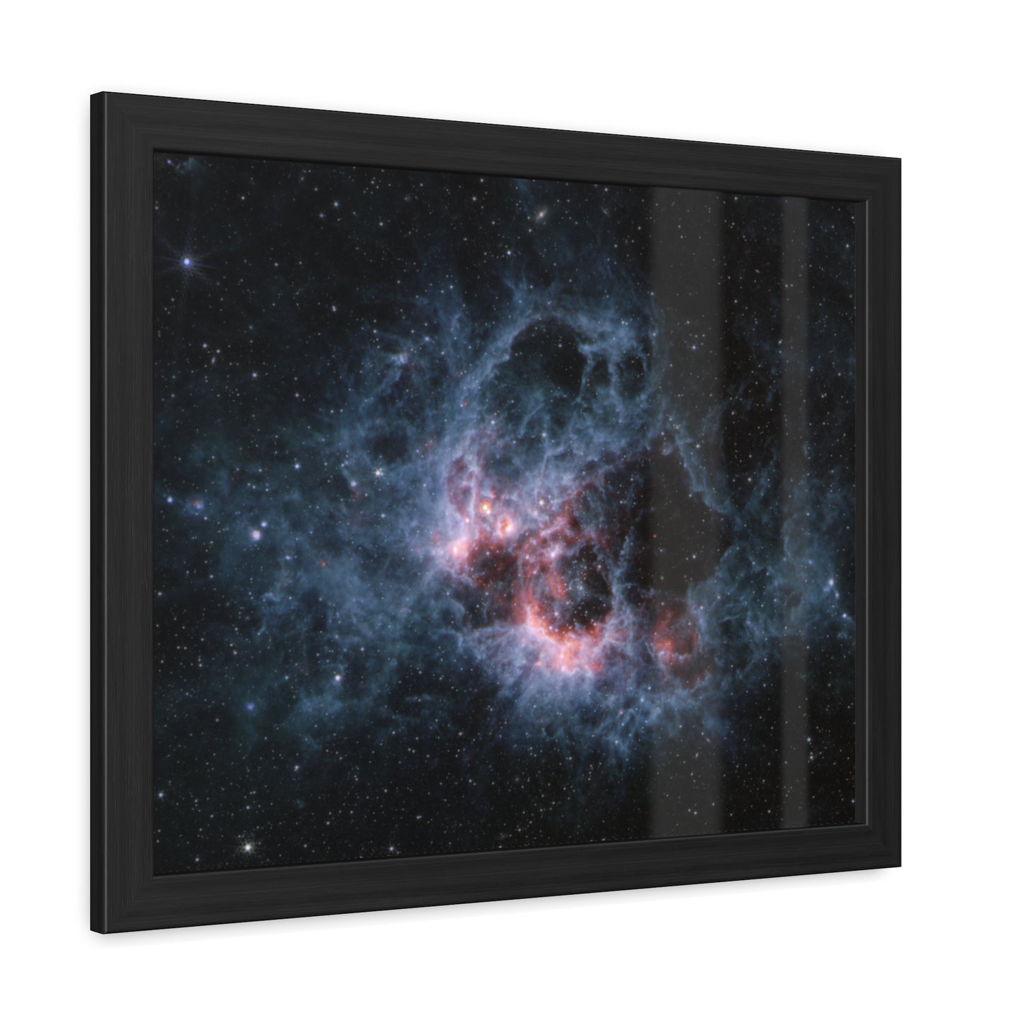 NGC 604 (MIRI Image), Hand Crafted Wooden Framed Poster