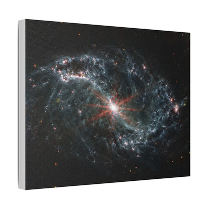 Intricate Networks of Gas and Dust in Nearby Galaxies, Satin Canvas, Stretched