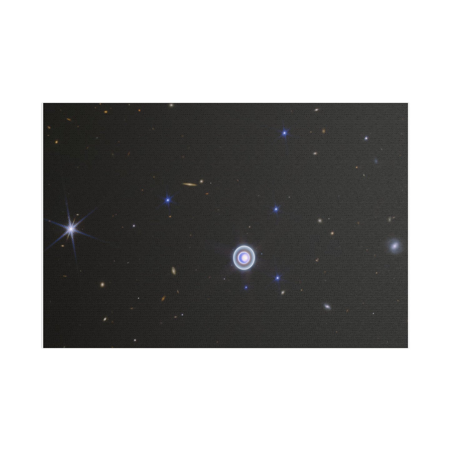 Uranus Wide, Satin Canvas, Stretched