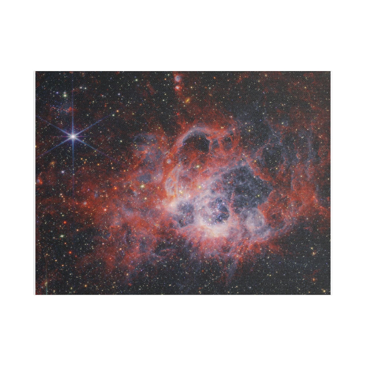 NGC 604, Satin Canvas, Stretched